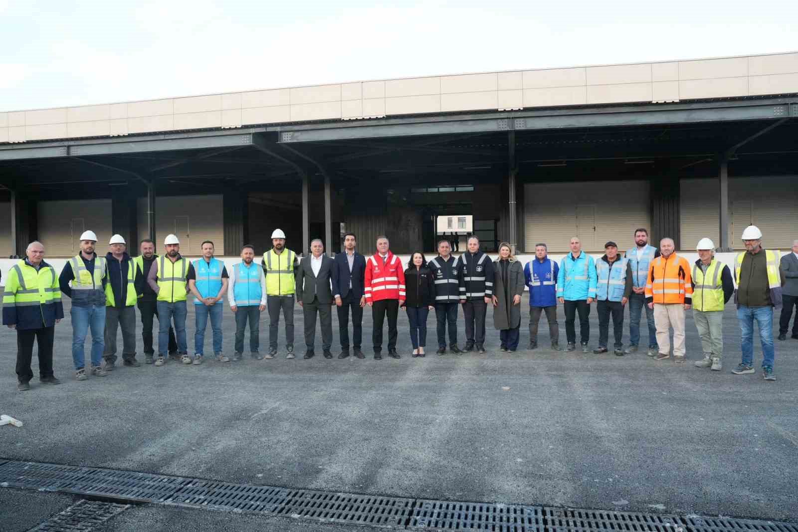 "Hal merkezi muhtemel afet anlarında da lojistik merkezi olarak kritik bir rol oynayacak"
