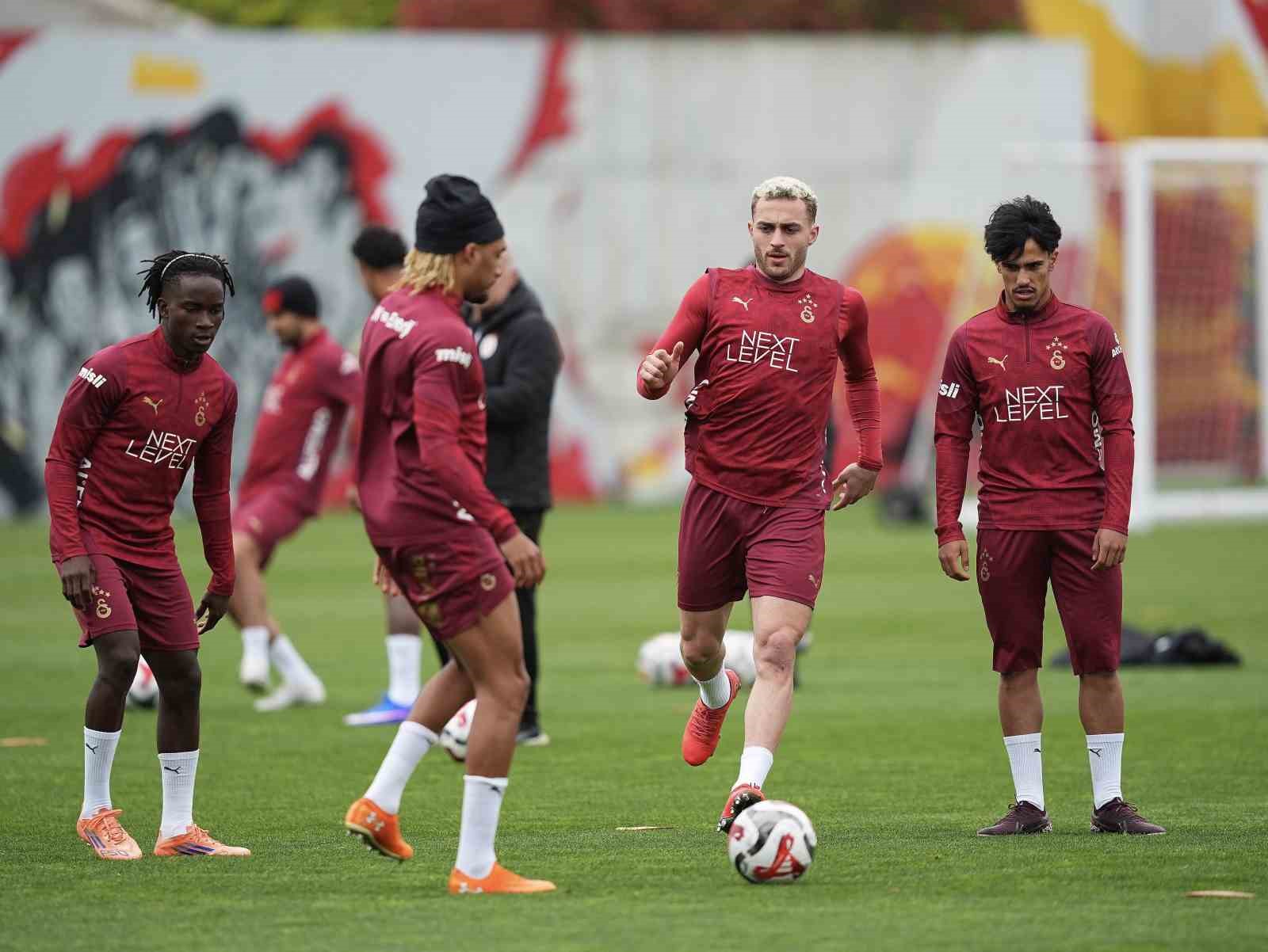 Galatasaray, Samsunspor maçı hazırlıklarını sürdürdü