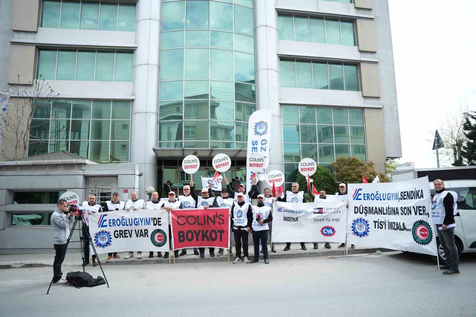 Colins&rsquo;te grev kararı
