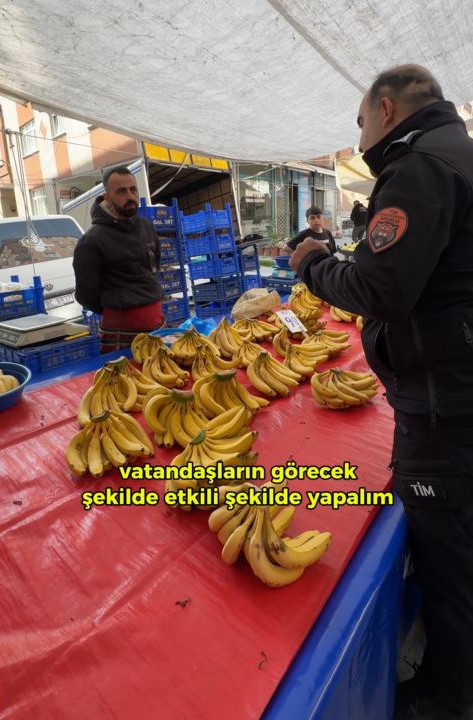 Bah&ccedil;elievler&rsquo;de pazarcının tartı oyunu bozuldu
