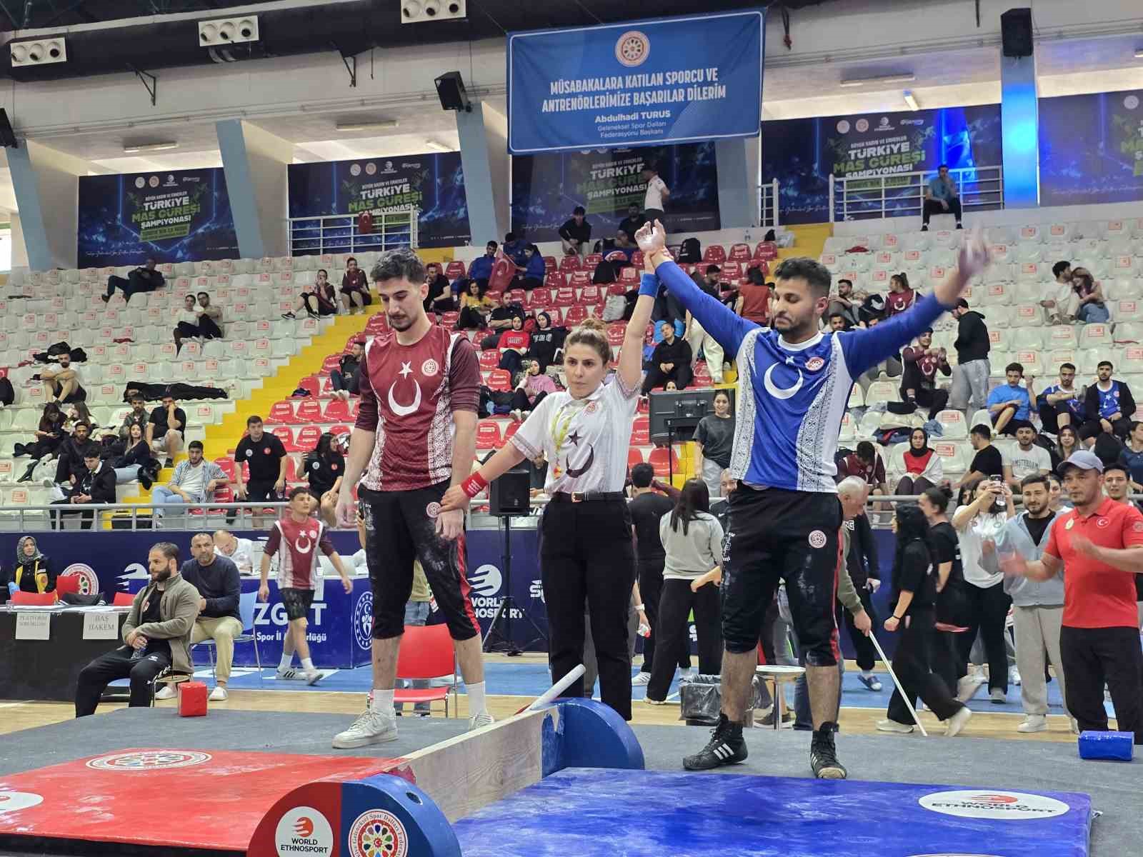 Mas G&uuml;reşi T&uuml;rkiye Şampiyonası Yozgat&rsquo;ta sona erdi
