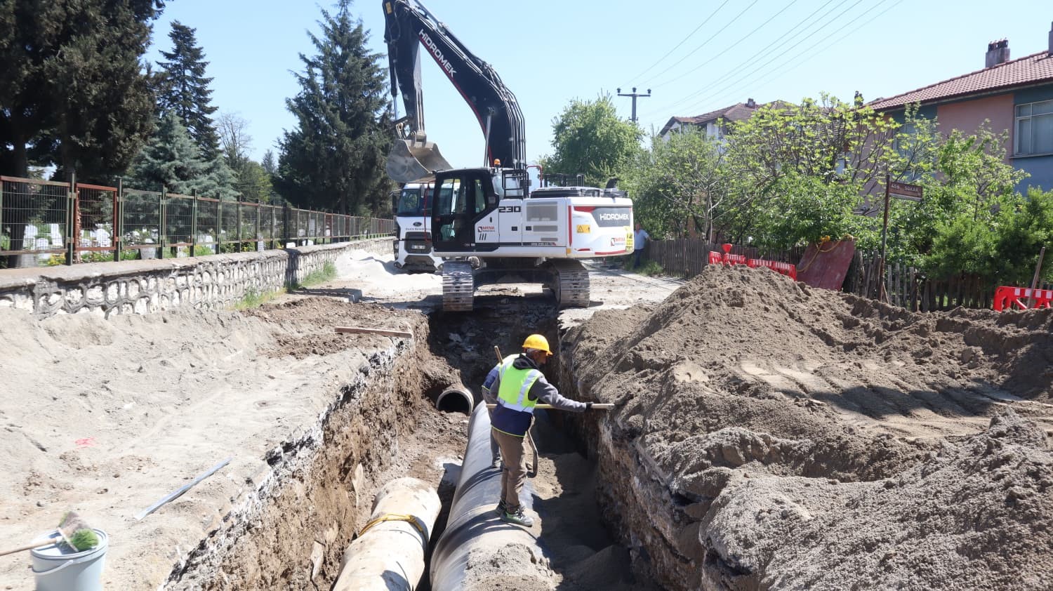 Düzce’nin 40 yıllık içme suyu şebekesi yenileniyor