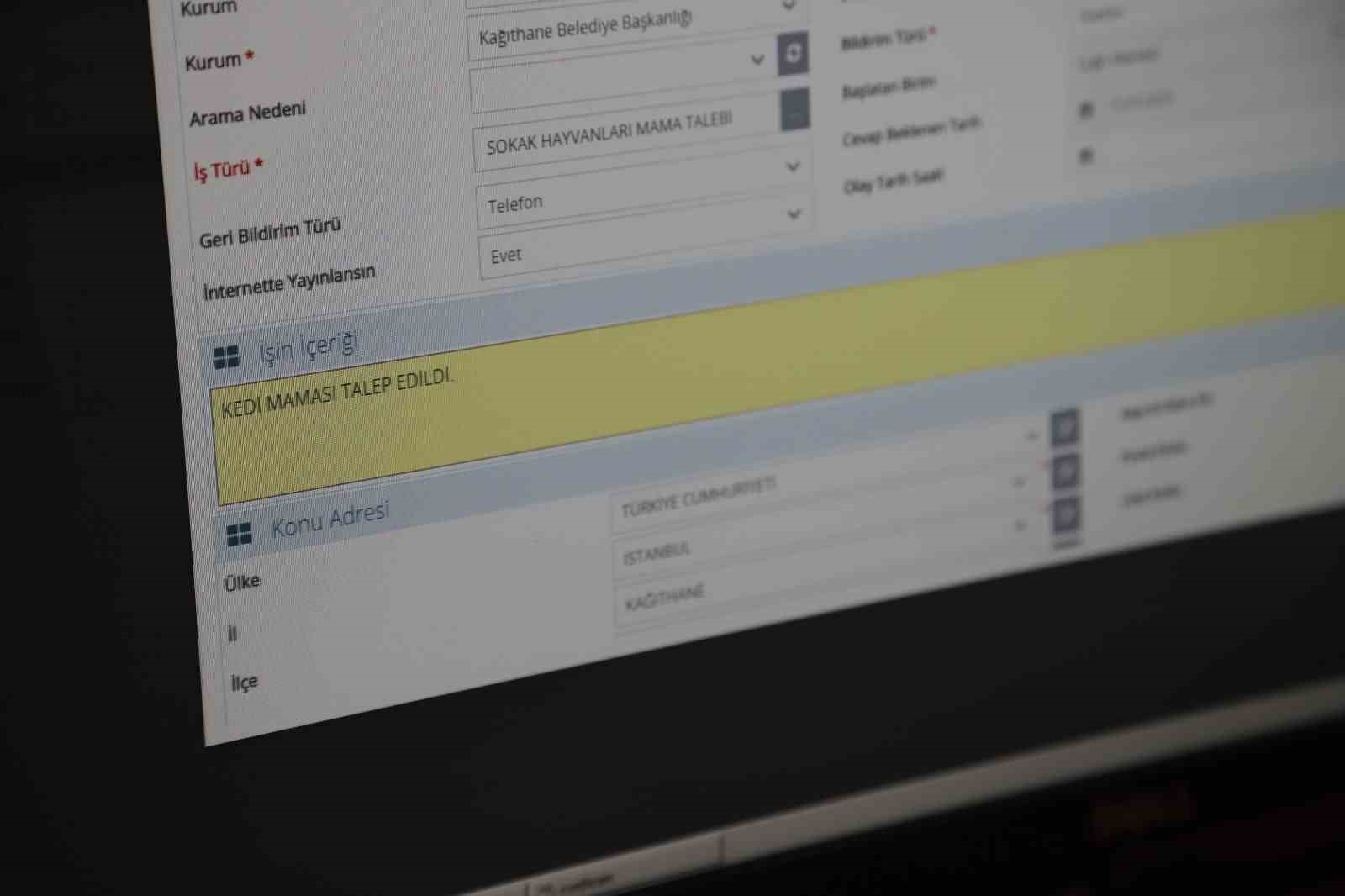 Kağıthane Belediyesi &ccedil;ağrı merkezinden vatandaşlara hizmet
