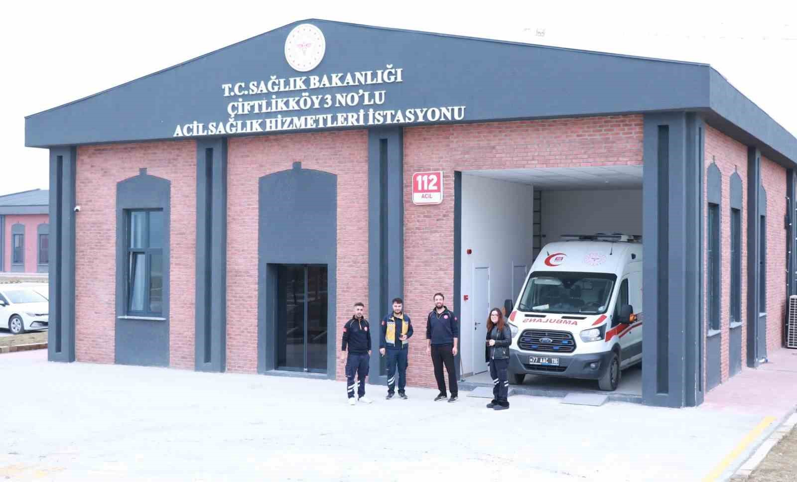 Yalova OSB&rsquo;de 112 Acil hizmeti başladı
