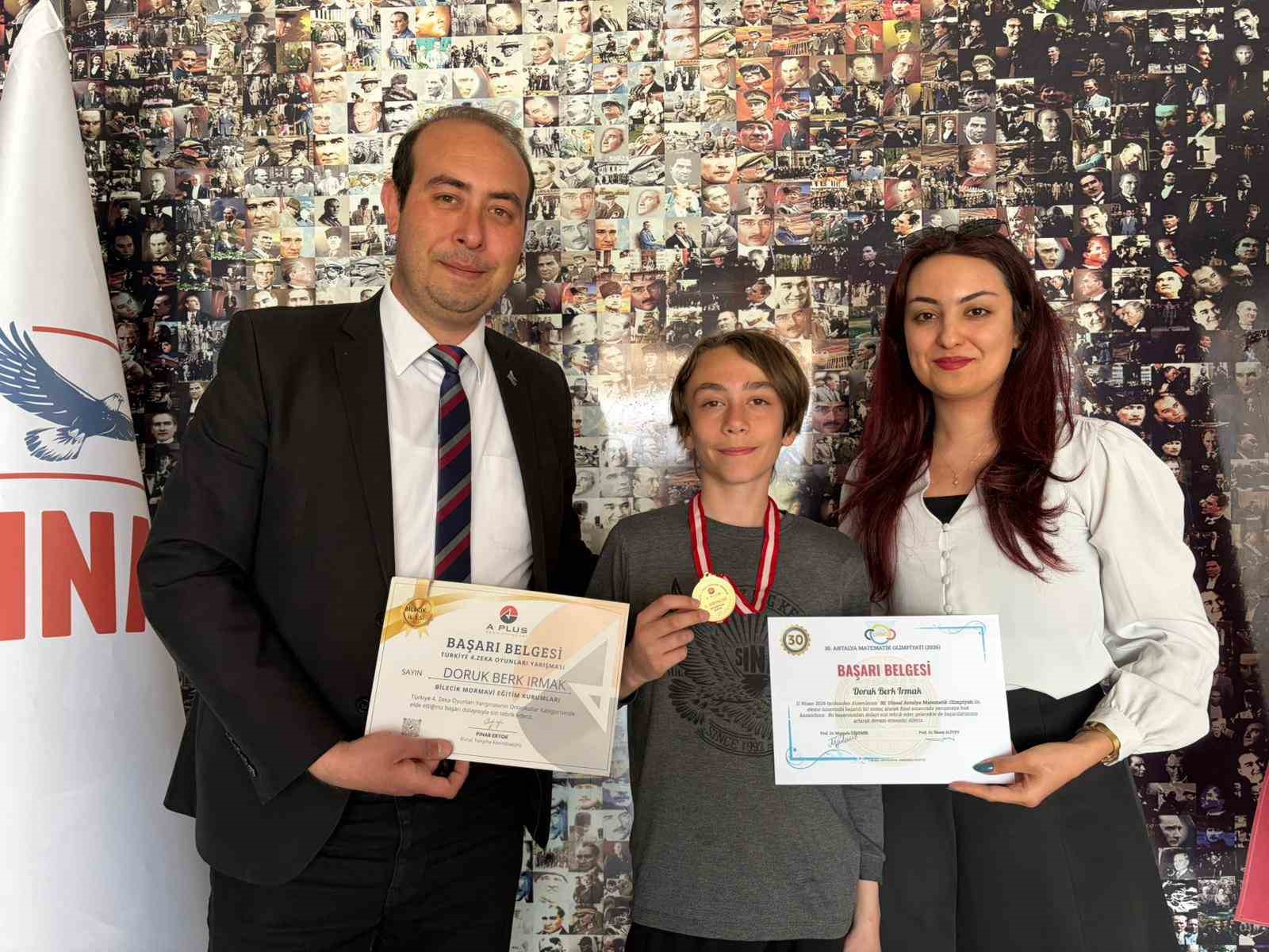 Bilecik&rsquo;ten gururlandıran başarı
