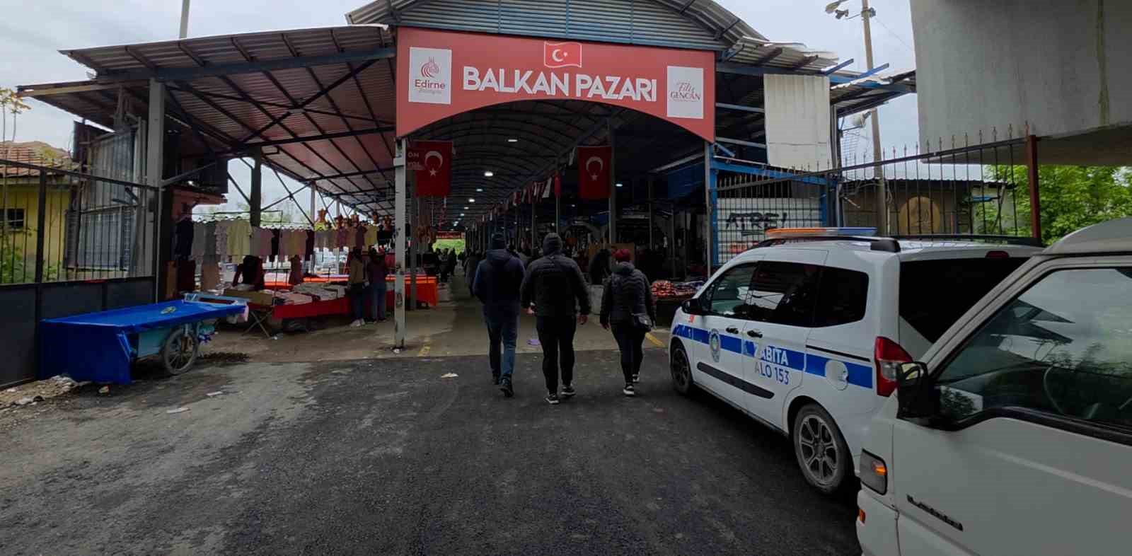 Edirne&rsquo;de Balkan Pazarı yeniden a&ccedil;ıldı: Esnaf umutlu
