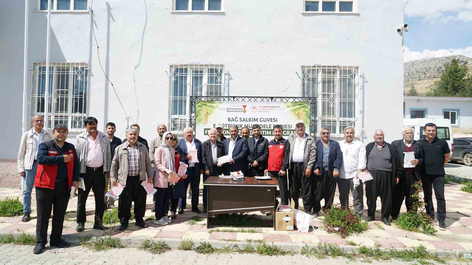 Kahramanmaraş&rsquo;ta Kabarcık &Uuml;z&uuml;m&rsquo;e koruma hamlesi
