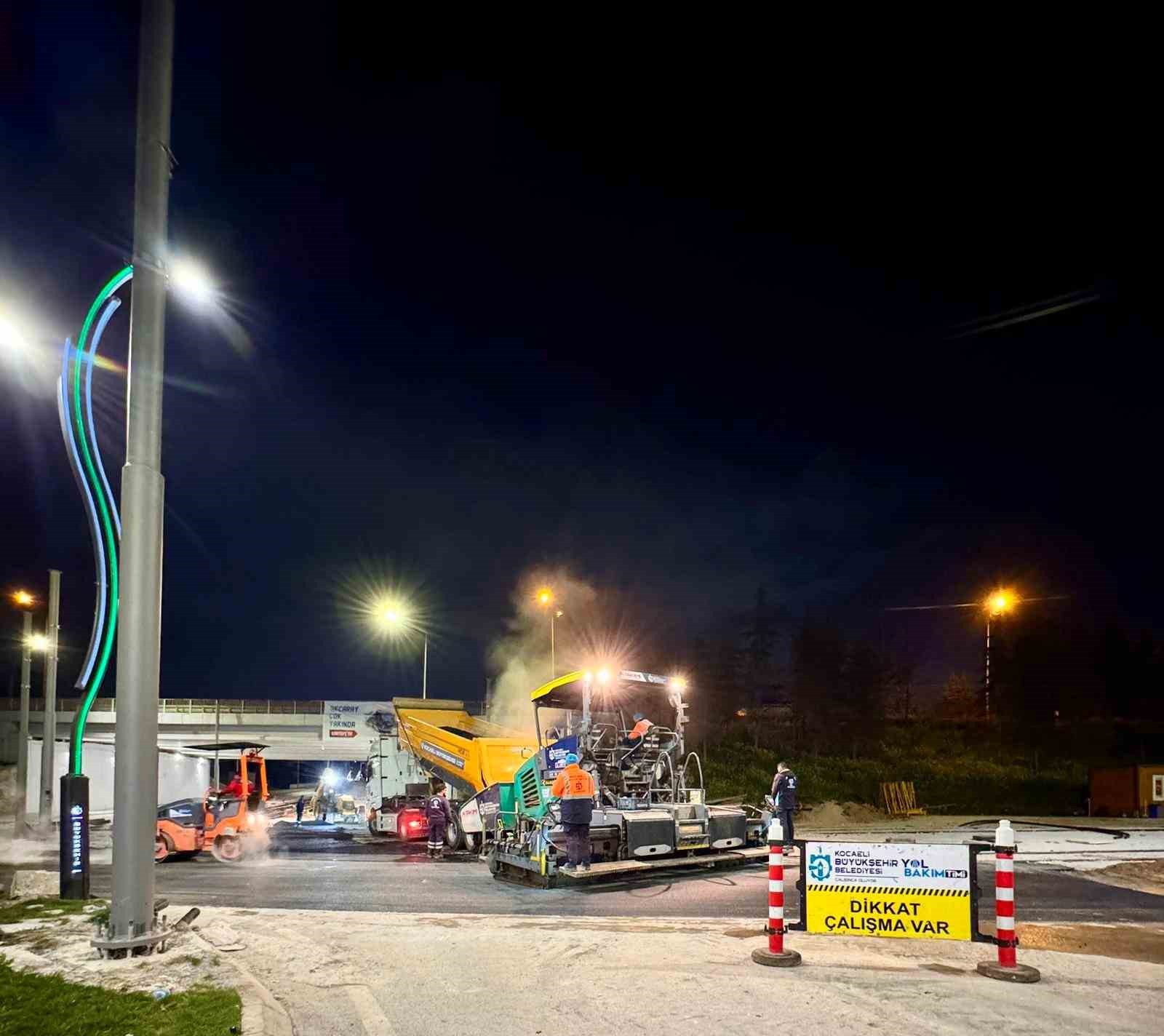 Gece başlayan &ccedil;alışma g&uuml;n doğmadan bitirildi
