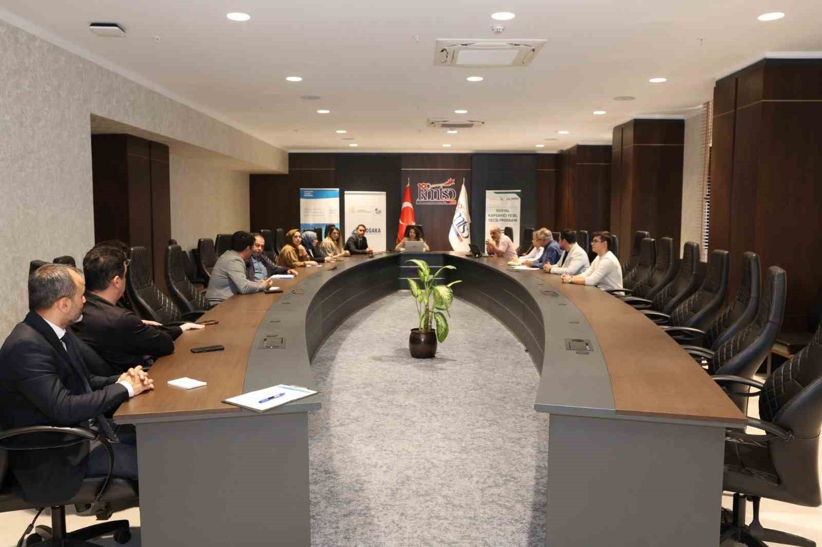 Kahramanmaraş&rsquo;ta yeşil d&ouml;n&uuml;ş&uuml;m faaliyetleri ve destek programları tanıtıldı
