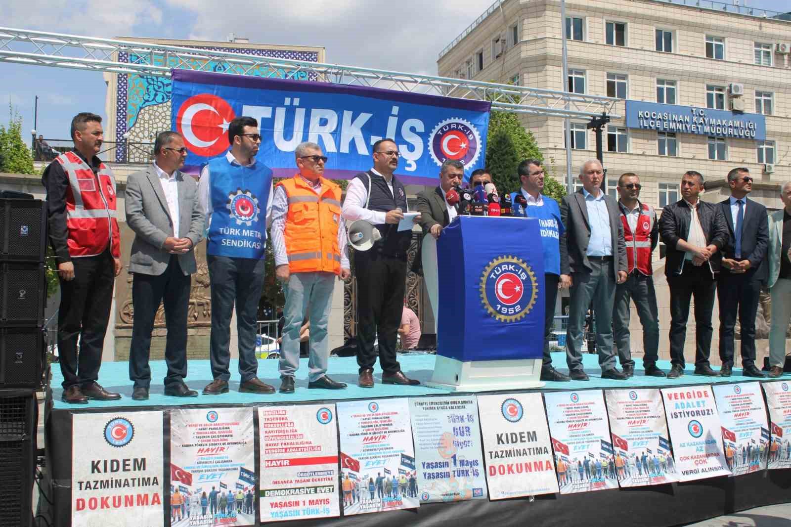 Başkan G&uuml;ven: "&Ccedil;alışanların &ouml;zg&uuml;rce, korkmadan hak arayabildiği bir &ccedil;alışma hayatı g&uuml;vence altına alınmalıdır"
