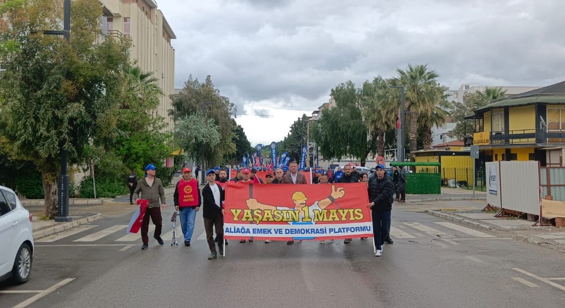 Aliağa&rsquo;da 1 Mayıs kutlandı
