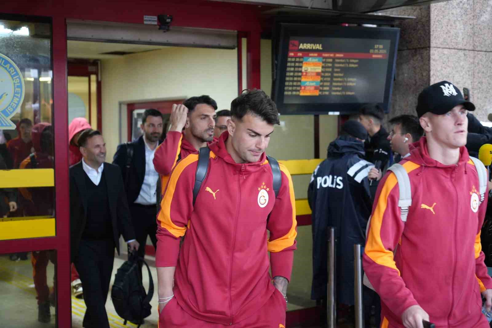 Galatasaray, Samsun&rsquo;a geldi
