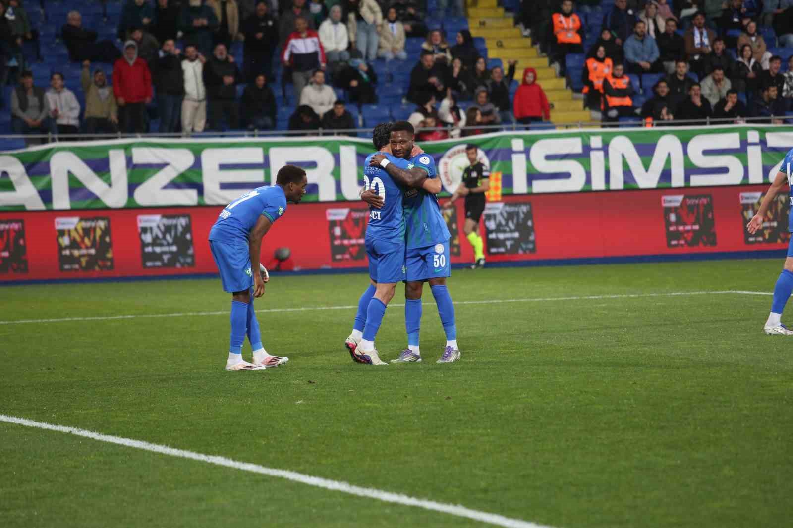 Trendyol S&uuml;per Lig: &Ccedil;aykur Rizespor: 3 - Konyaspor: 2 (Ma&ccedil; sonucu)
