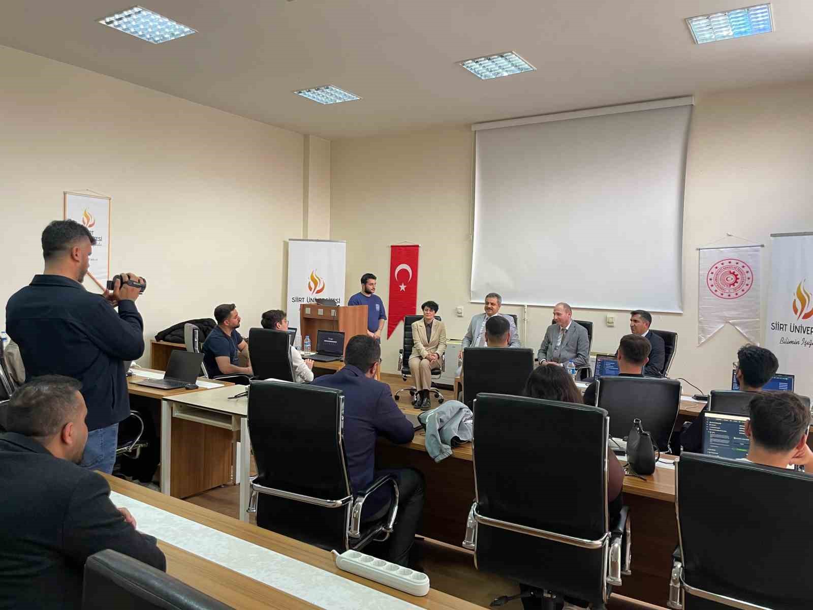 Siirt&rsquo;te "Siber Vatan Programı" tanıtıldı
