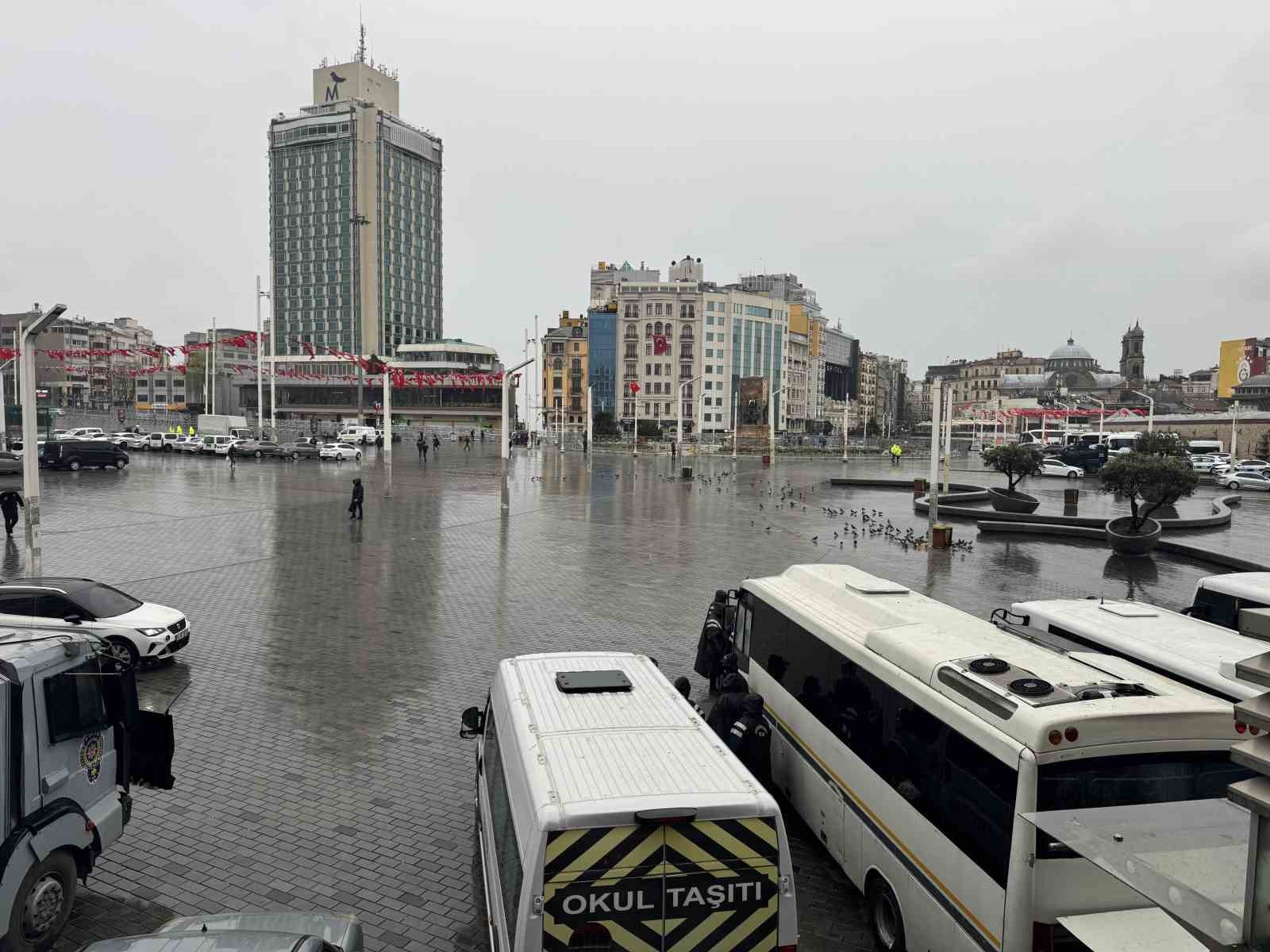Taksim Meydanı ve İstiklal Caddesi’nde 1 Mayıs sessizliği