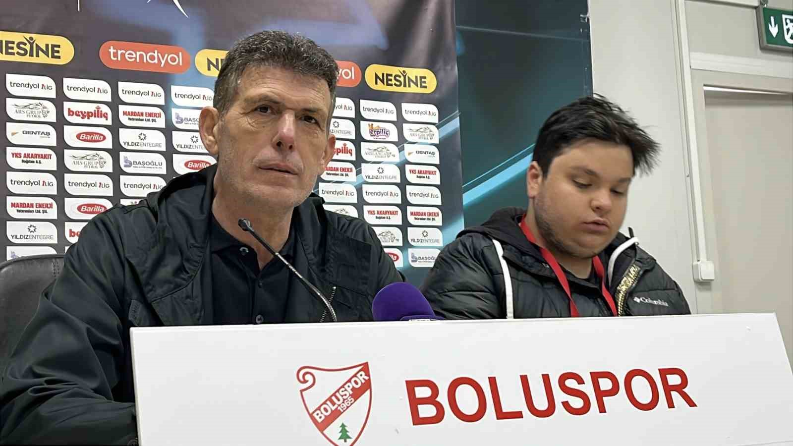 Boluspor - Serikspor ma&ccedil;ının ardından
