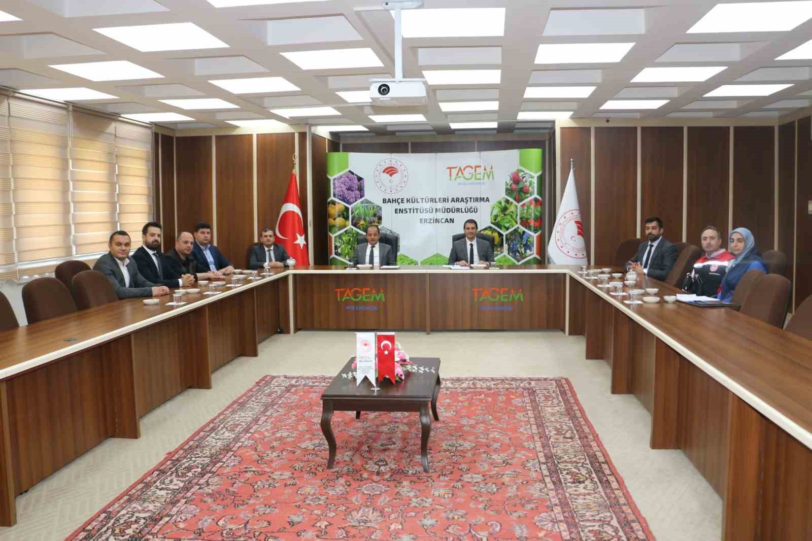 Erzincan&rsquo;da tarım teşkilatları koordinasyon toplantısı yapıldı
