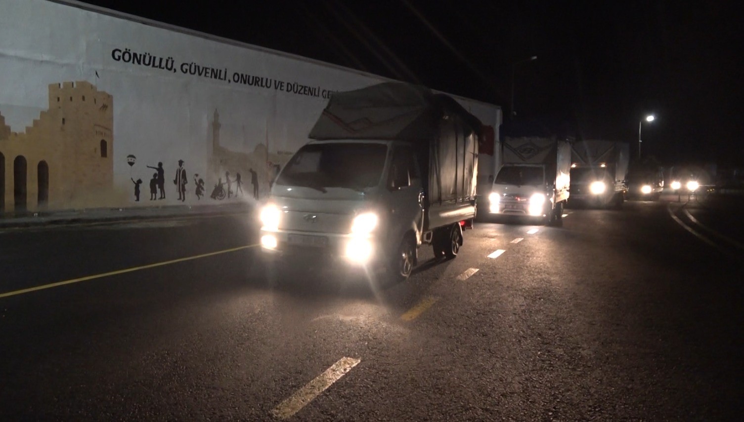 Kilis&rsquo;te g&ouml;n&uuml;ll&uuml; d&ouml;n&uuml;şte duygulandıran an
