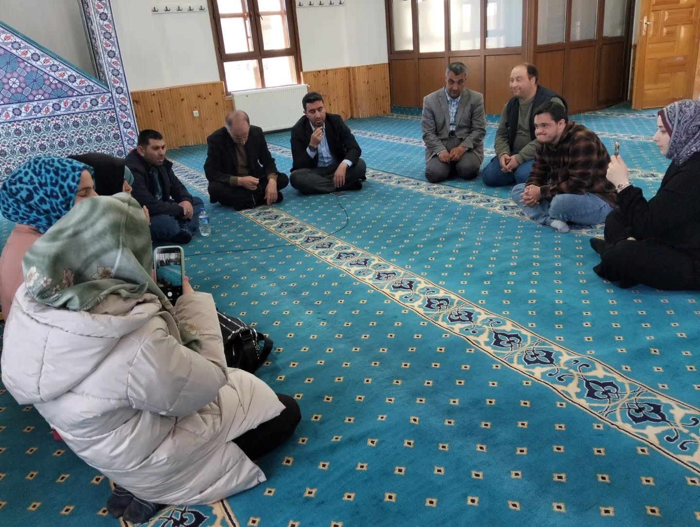 Bayburt&rsquo;ta engelli vatandaşlar camide buluştu
