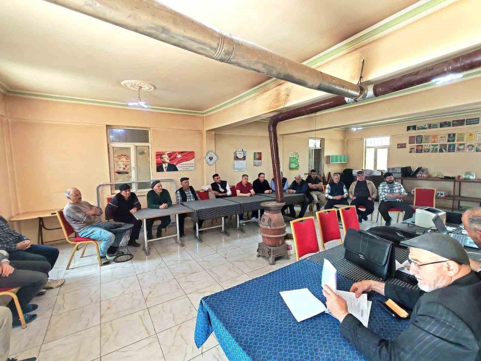 Tarımsal alanda hizmet veren kooperatiflerin faaliyetleri değerlendirildi

