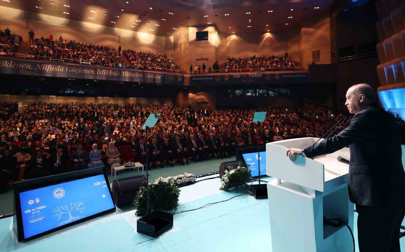 Cumhurbaşkanı Erdoğan, "Aile güçlü olduğunda bireyler de toplum da güçlü olur"

