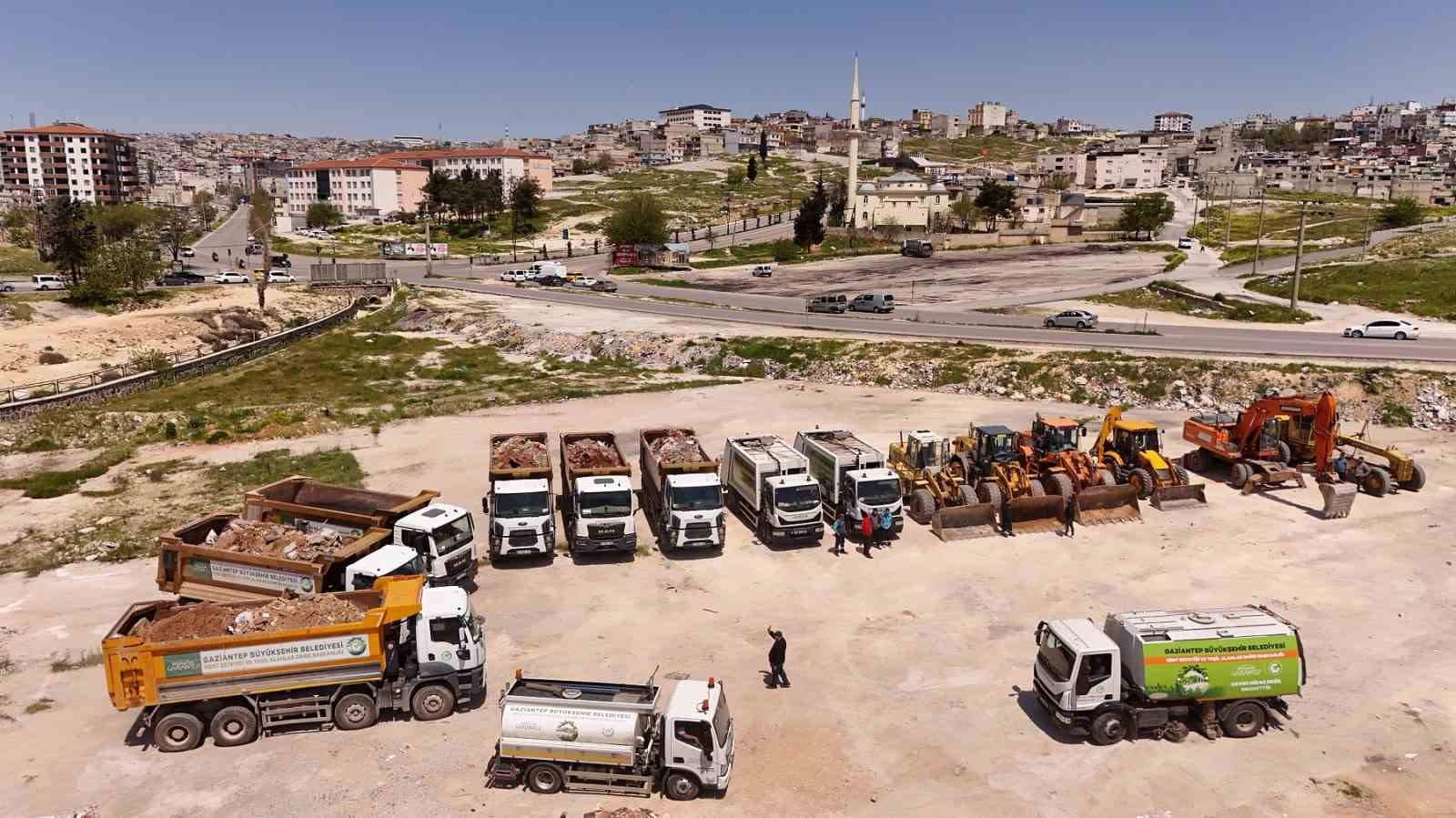 Gaziantep B&uuml;y&uuml;kşehir&rsquo;den bahar temizliği seferberliği
