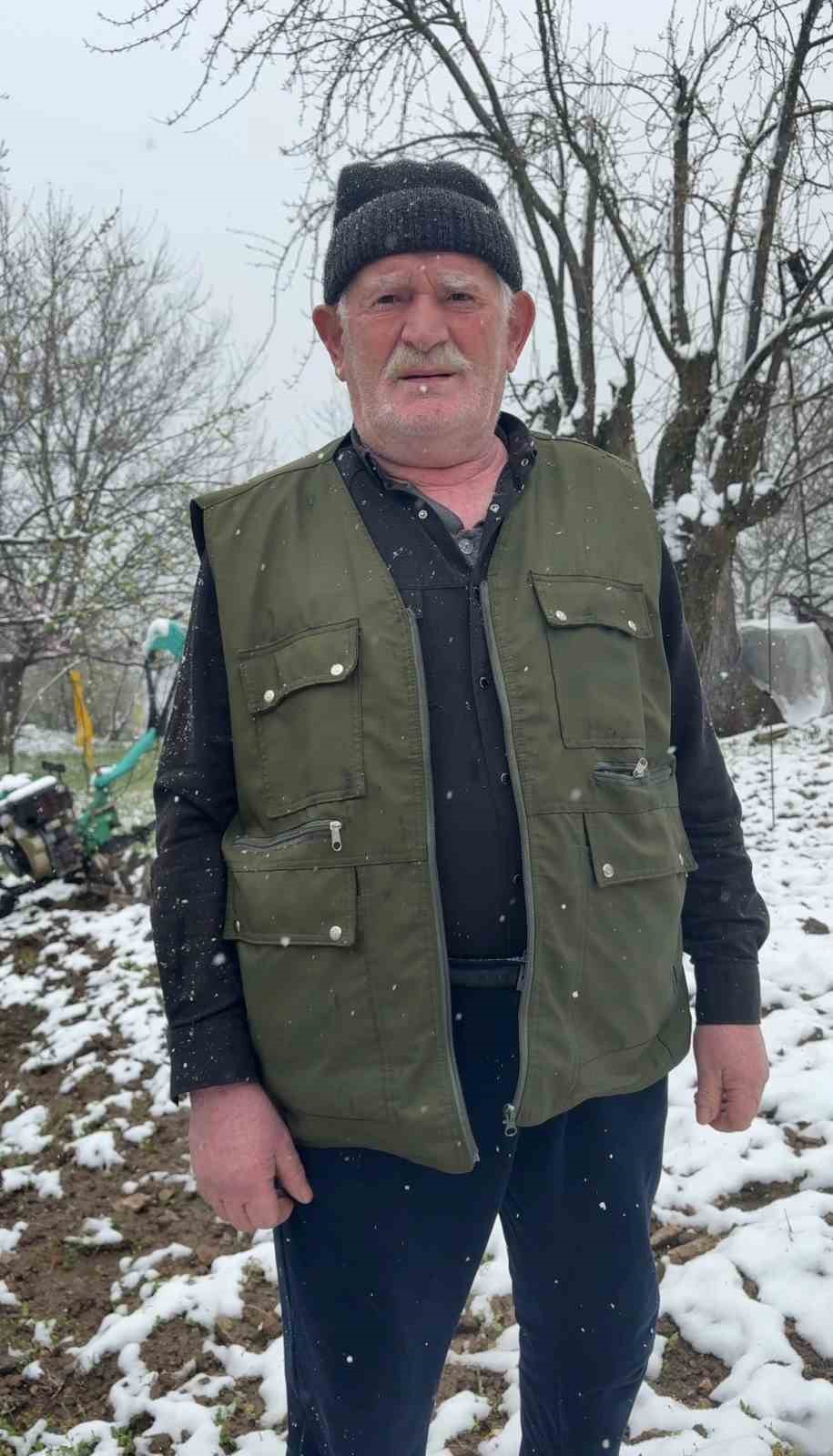 K&uuml;tahya&rsquo;da Mayıs ayında kar s&uuml;rprizi
