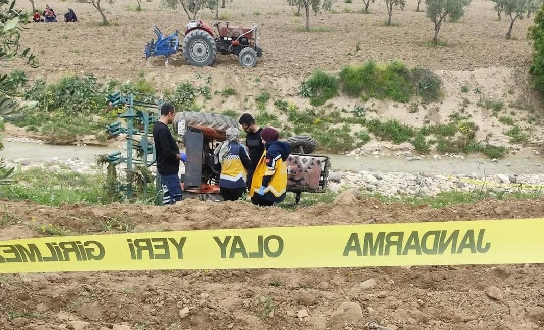 Kilis’te traktör kazası: 1 ölü