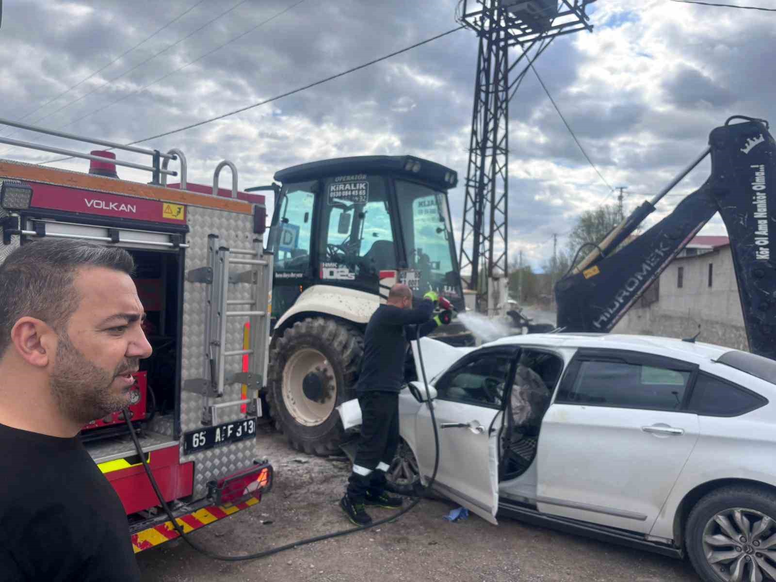 Van’da trafik kazası: 1 yaralı