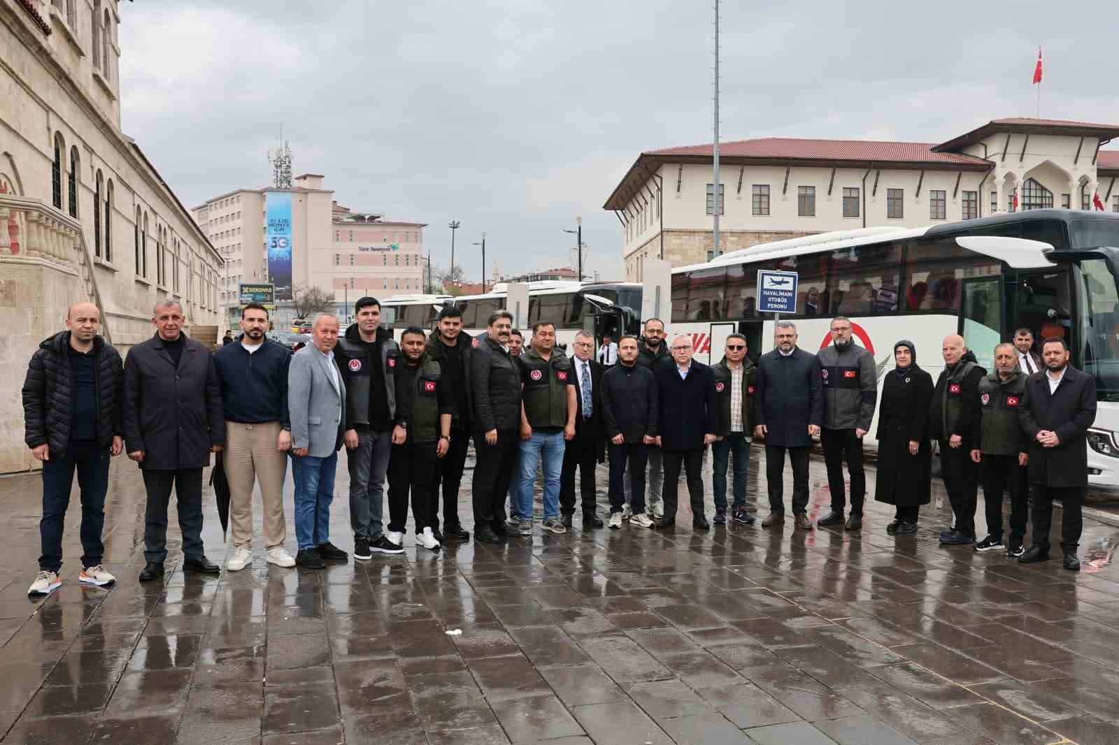 Sivas&rsquo;ta 200 şehit yakını tatile uğurlandı
