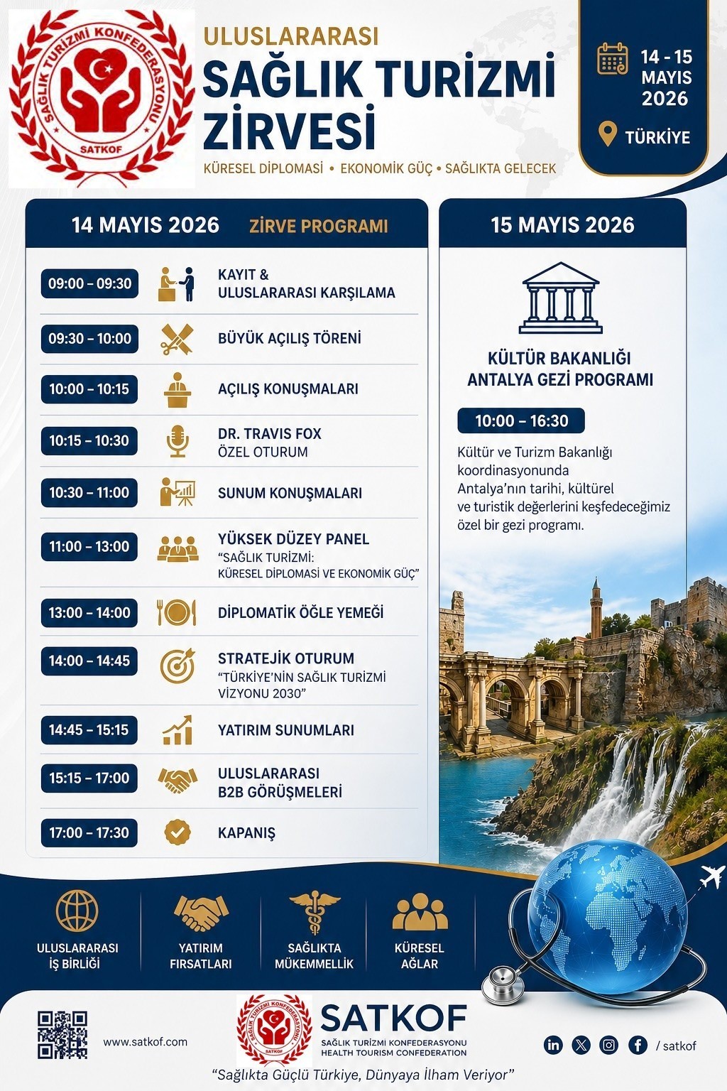 K&uuml;resel sağlık diplomasisinde T&uuml;rkiye vurgusu
