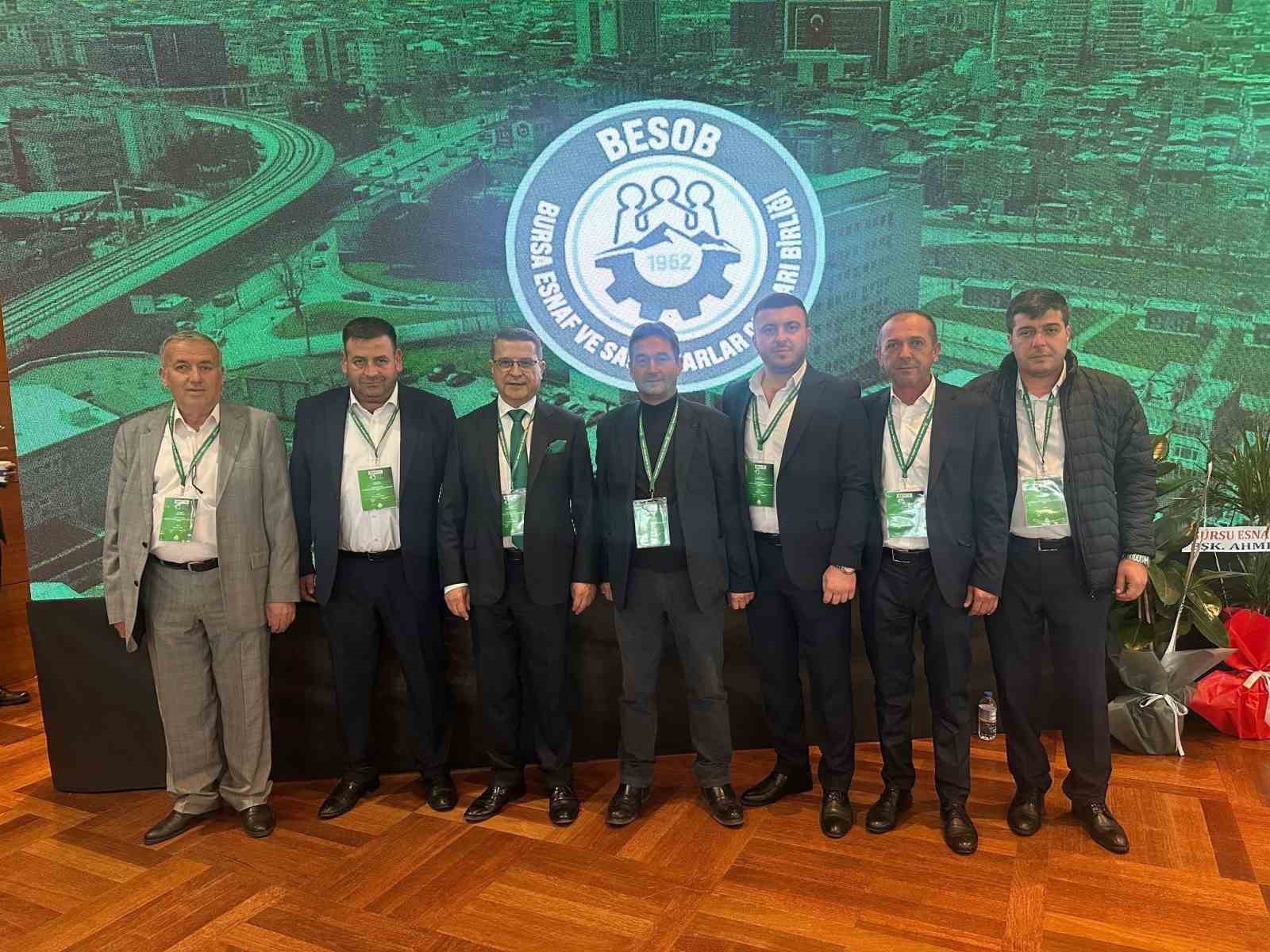 BESOB&rsquo;da Fahrettin Bilgit G&uuml;ven tazeledi
