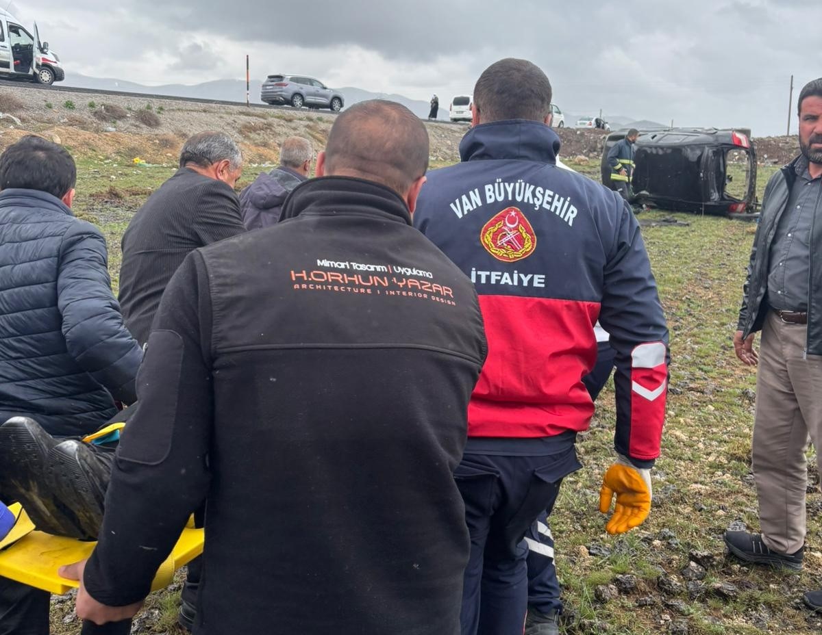 &Ccedil;aldıran&rsquo;da trafik kazası: 1 yaralı

