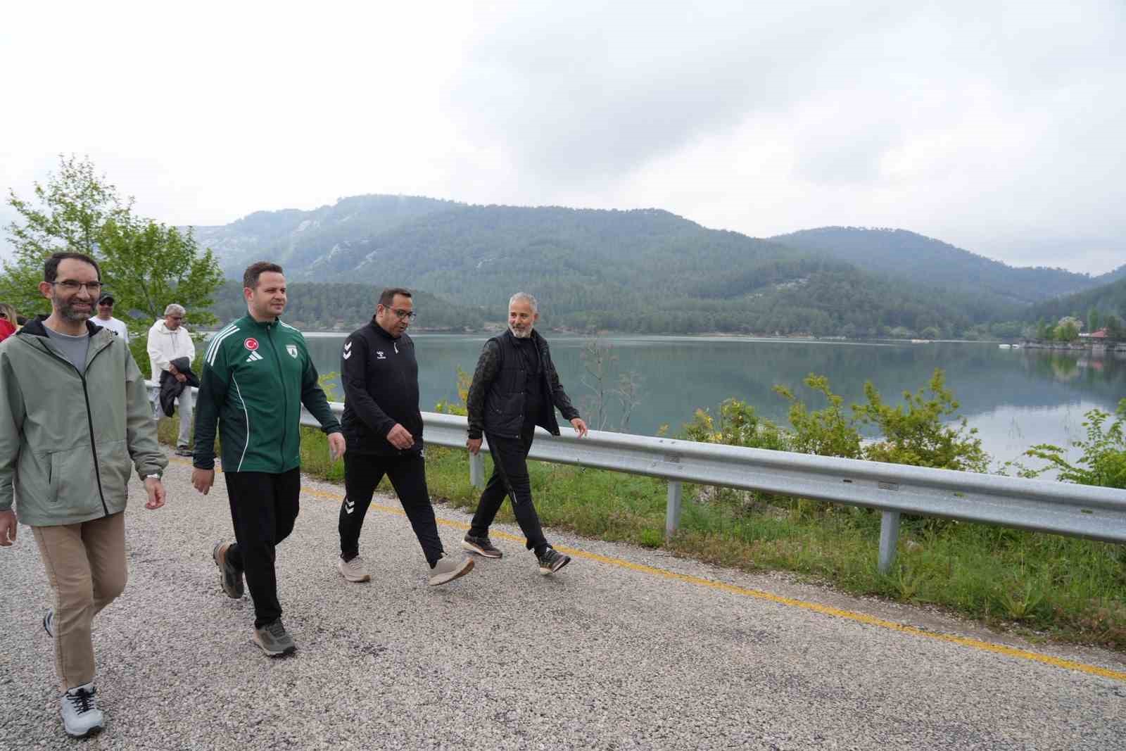 Muğla&rsquo;da &ouml;ğretmenler doğa y&uuml;r&uuml;y&uuml;ş&uuml;nde buluştu
