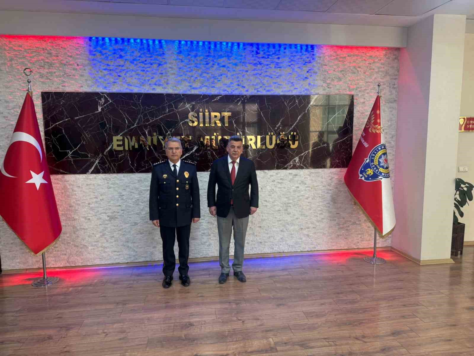 Siirt İl Emniyet M&uuml;d&uuml;r&uuml; &Ouml;zdemir g&ouml;reve başladı
