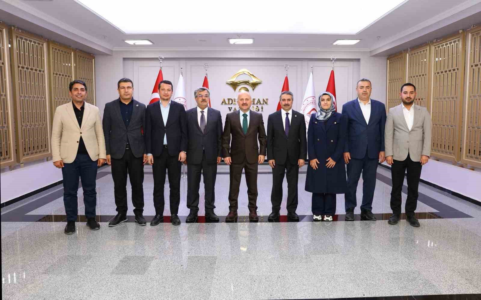 AK Parti heyetinden Vali Osman Varol&rsquo;a veda ziyareti

