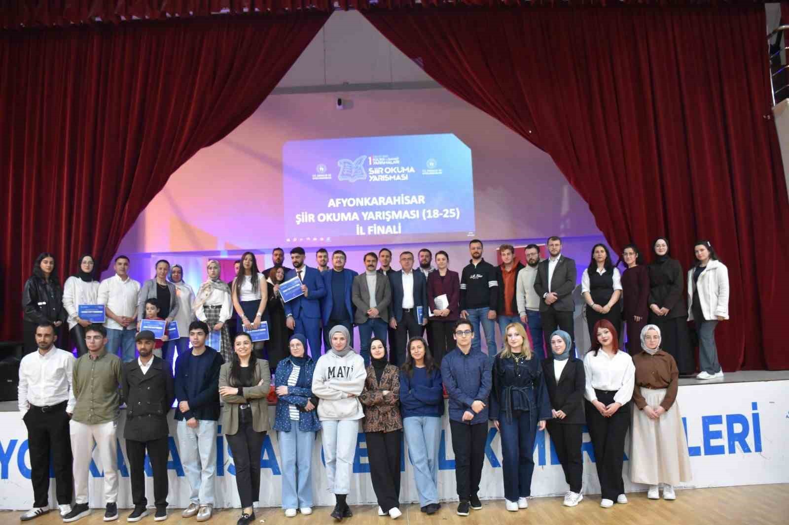 Şiir yarışmasının kazananları belli oldu