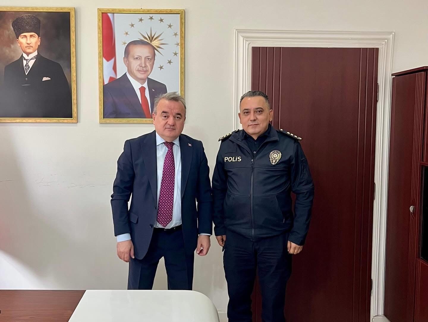 Bozüyük İlçe Emniyet Müdürü Nihat Dönmez görevine başladı