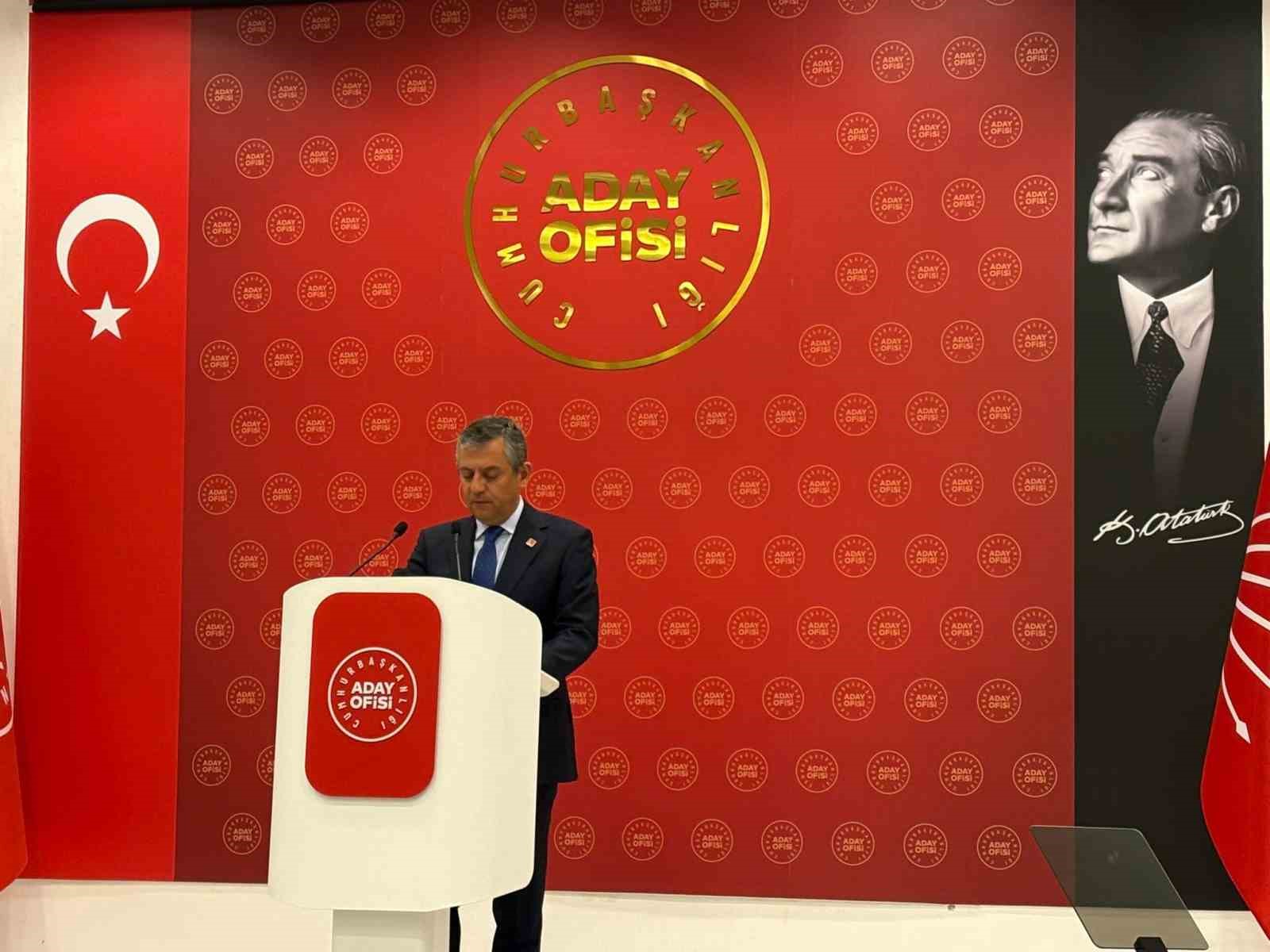 CHP Genel Başkanı &Ouml;zel: (Se&ccedil;im &ccedil;alışmaları hakkında) "Son g&uuml;ne kadar durmadan &ccedil;alışılacak"
