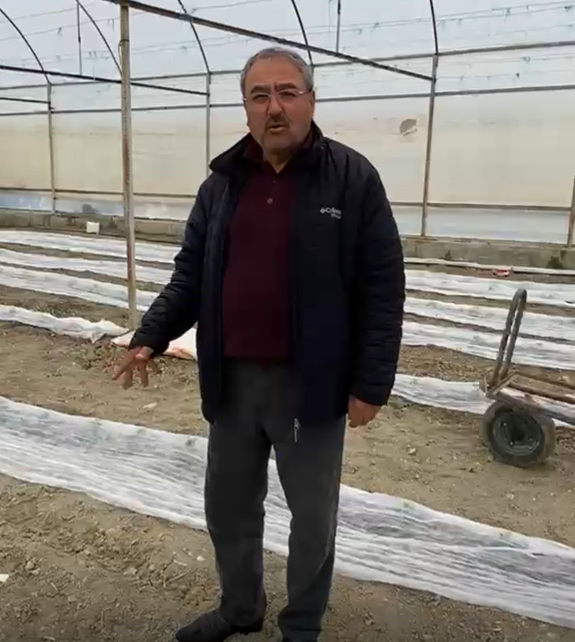 Don uyarısına karşı seracılardan t&uuml;ll&uuml; &ouml;nlem
