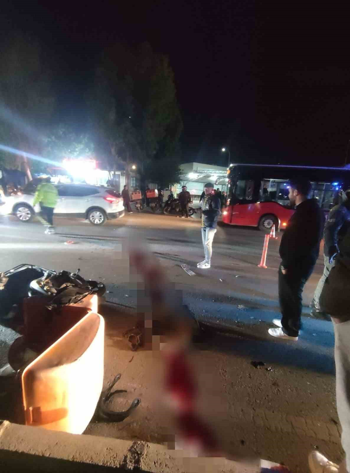 Gen&ccedil; motokurye ge&ccedil;irdiği kazada hayatını kaybetti
