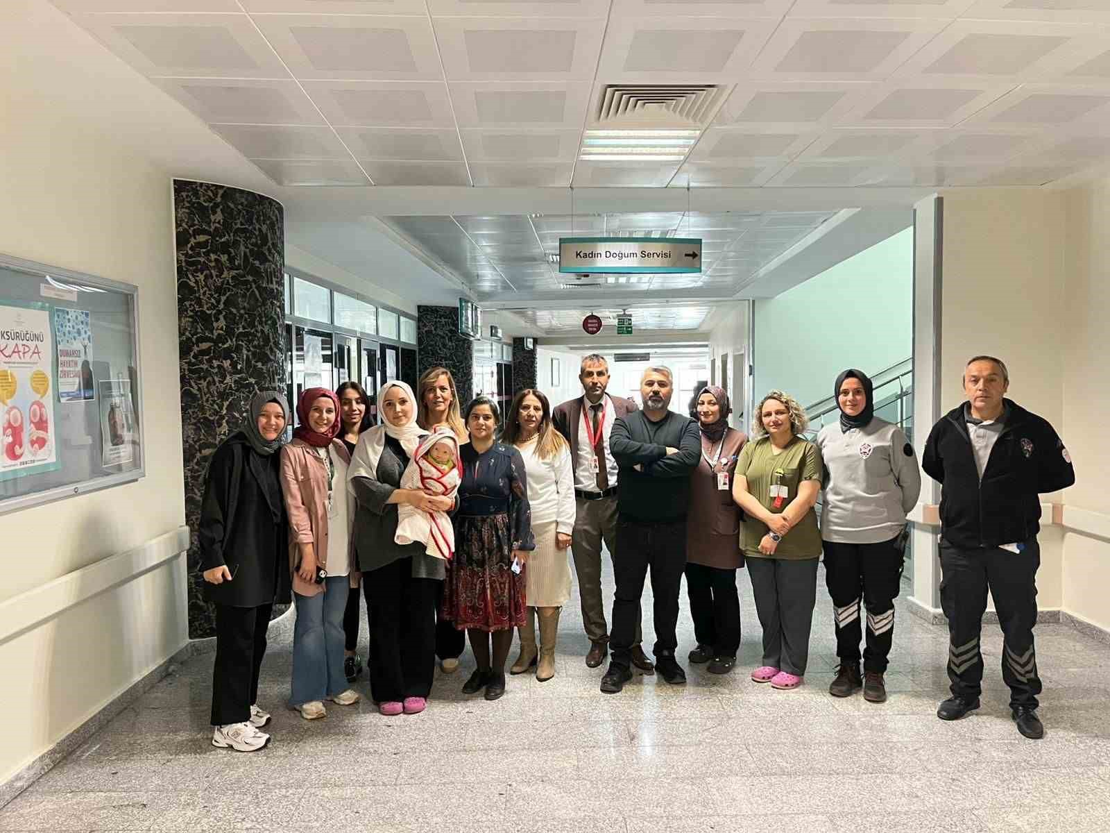 Polatlı Duatepe Devlet Hastanesi’nde "Pembe Kod" tatbikatı yapıldı