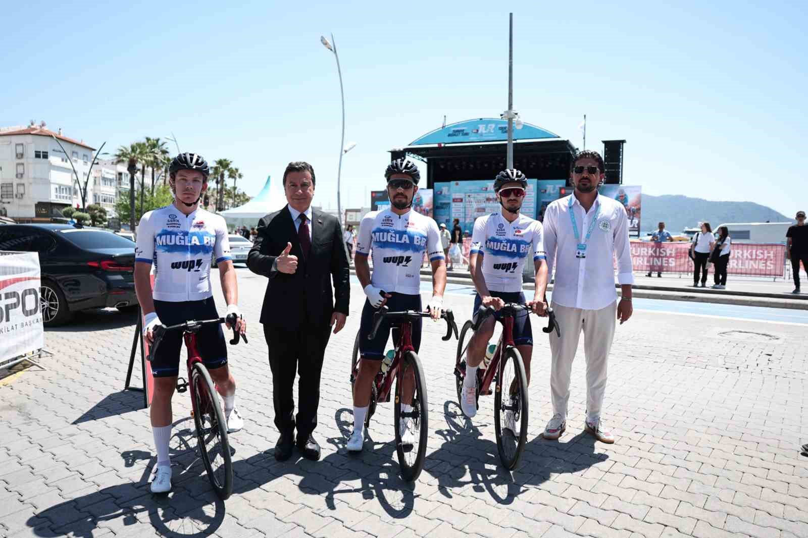 Cumhurbaşkanlığı bisiklet turunda Muğla Büyükşehir damgası