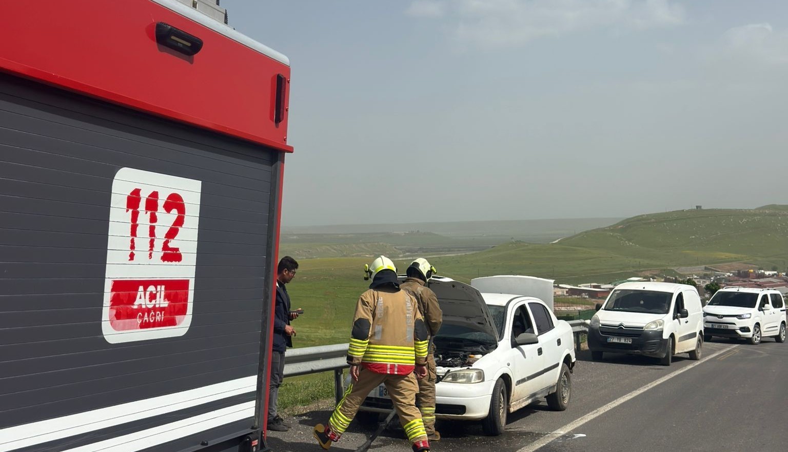 Cizre İtfaiyesinden facianın eşiğinde kritik m&uuml;dahale
