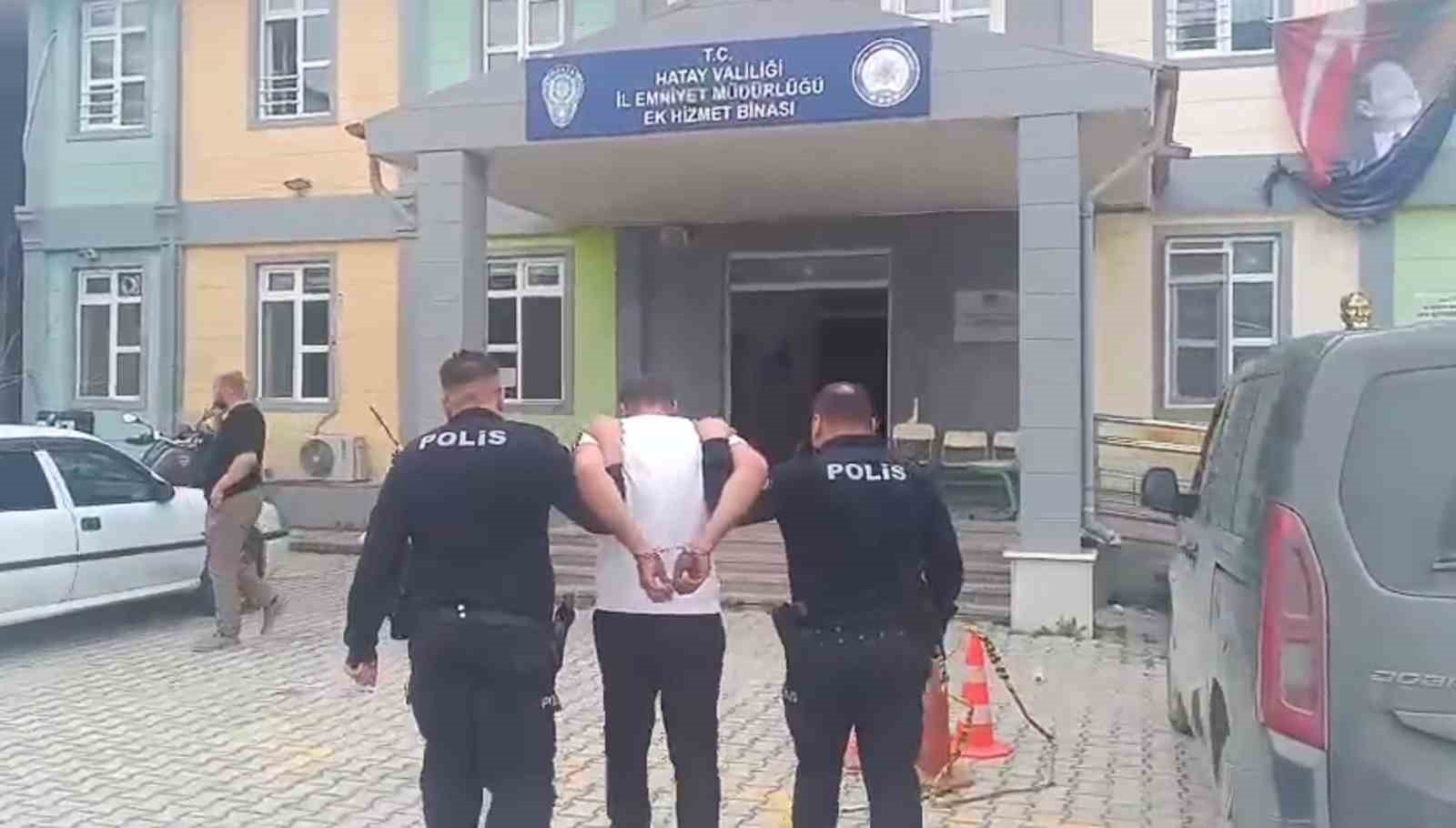 Antakya’da 10 yıl hapis cezası bulunan şahıs yakalandı