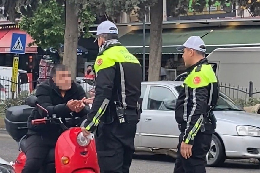 Bindiği motosikletin iki katı ceza yedi
