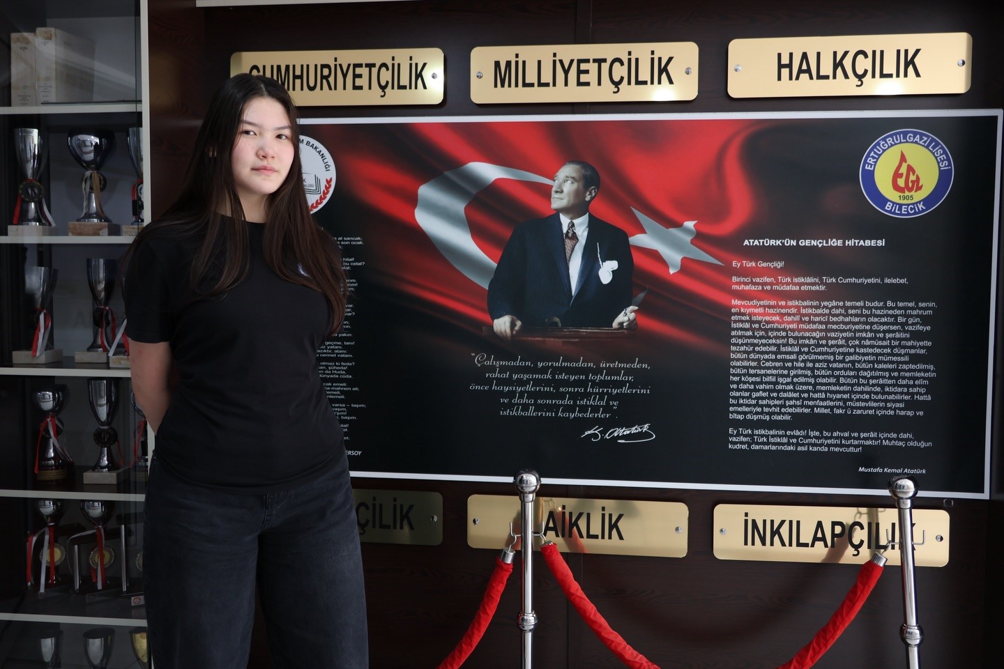 Bilecikli &ouml;ğrenci T&uuml;rkiye birincisi oldu
