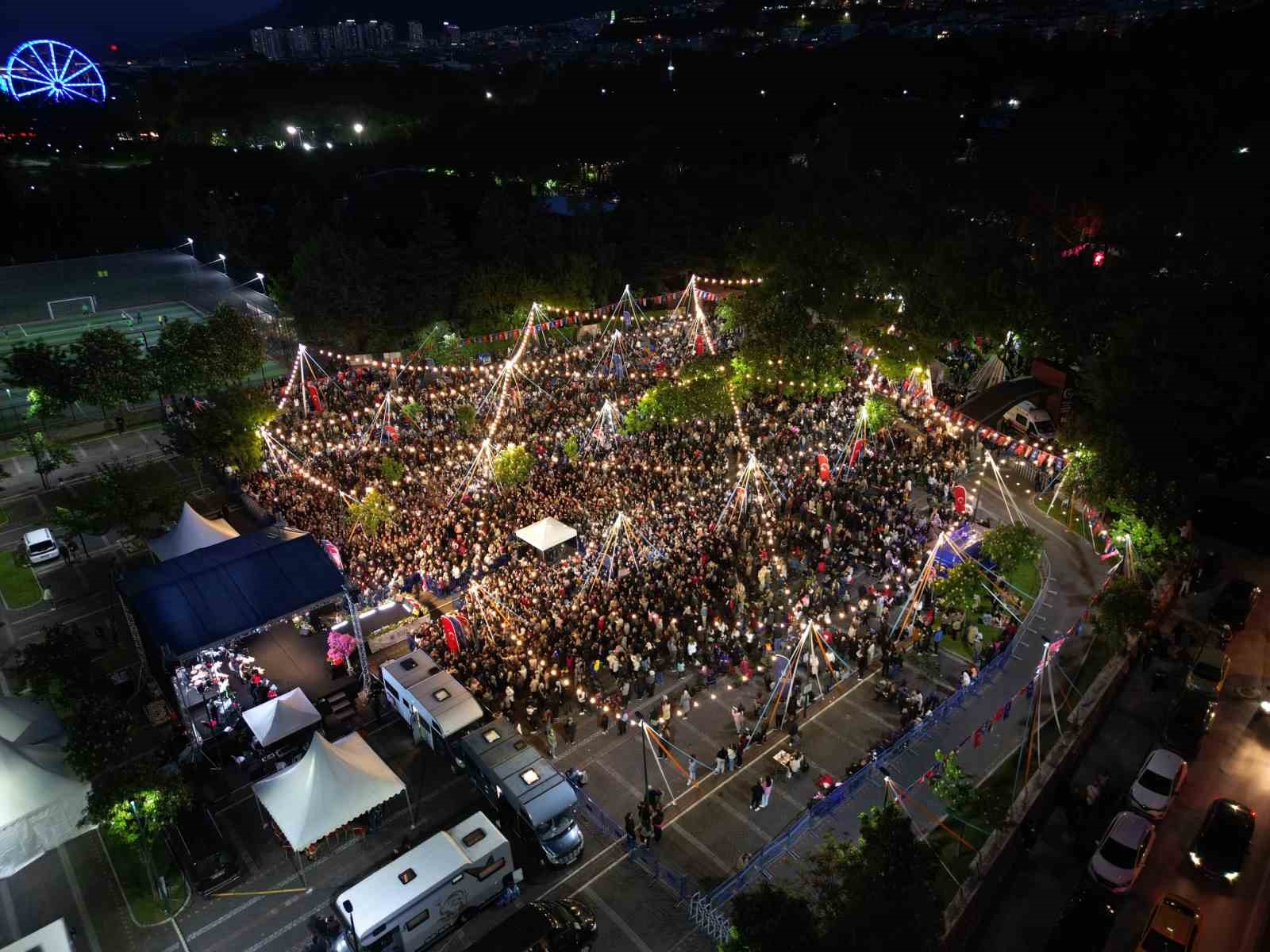 Hıdırellez coşkusu Bursalıları buluşturdu

