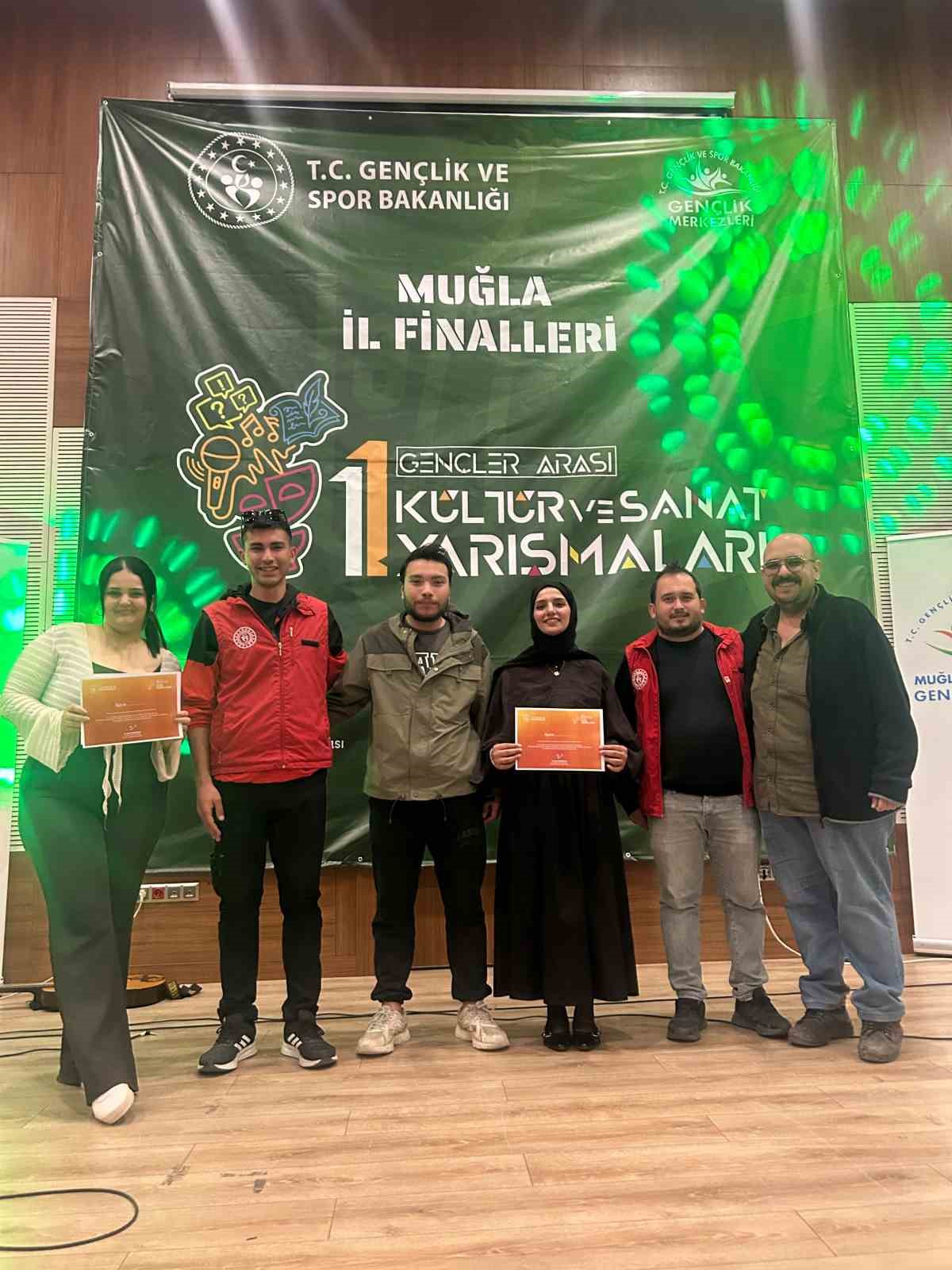 Menteşeli gen&ccedil;lerden T&uuml;rk M&uuml;ziği yarışmasında T&uuml;rkiye 3.&rsquo;l&uuml;ğ&uuml;
