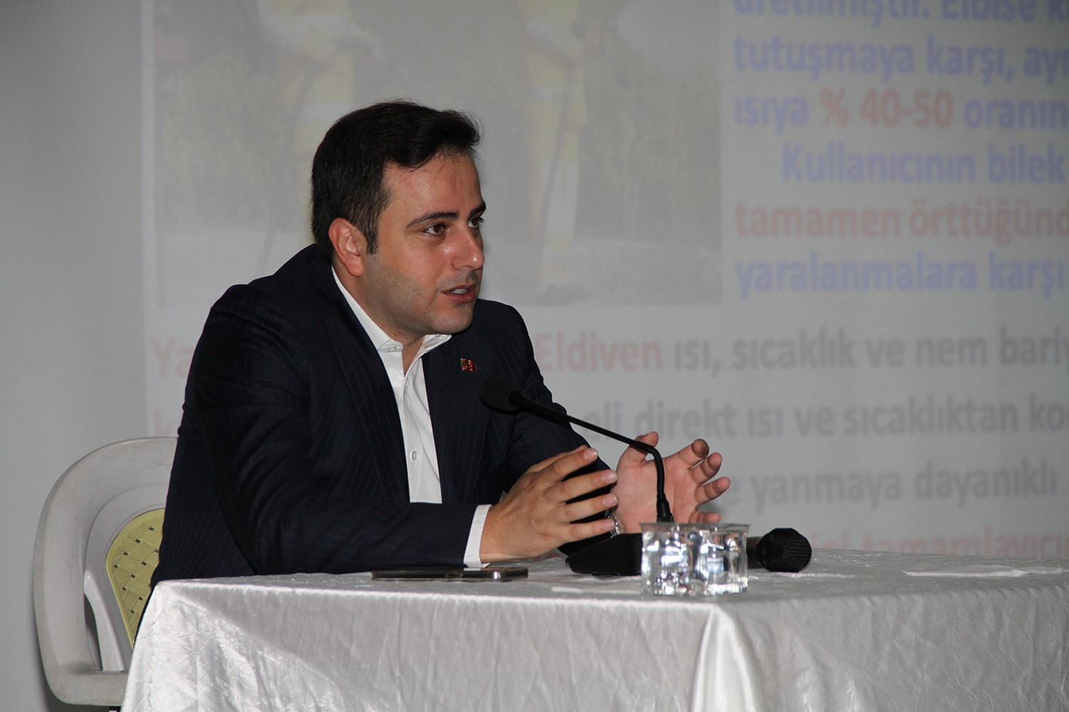 "Yangın Riski Azaltma Planı" kapsamında eğitim verildi
